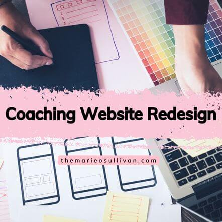 Coaching Website Redesign
