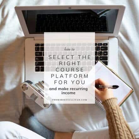 How to Select The Right Online Course Platform for YOU